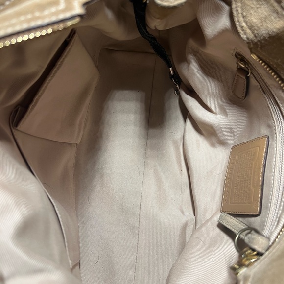 Vintage COACH Soho Suede Cargo Tote (Excellent condition) - Picture 7 of 10